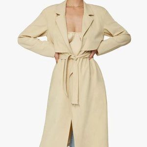 WeWoreWhat by Danielle Bernstein Sz L Trenchcoat